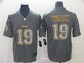 Nike Vikings 19 Adam Thielen Gray Camo Vapor Untouchable Limited Jersey,baseball caps,new era cap wholesale,wholesale hats